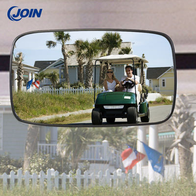 Electric Buggies Golf Car Parts กระจกมองข้างรถยนต์แบบหมุนได้ขนาดกลาง ODM