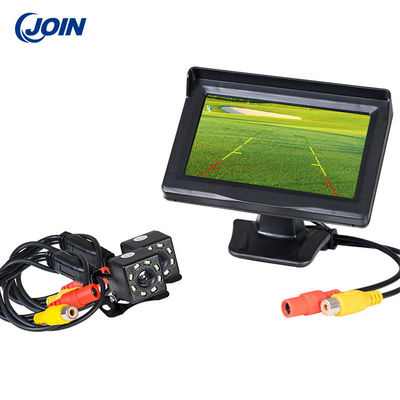 กล้องสำรองรถกอล์ฟสากลกระจกมองหลังสีดำ OEM / ODM