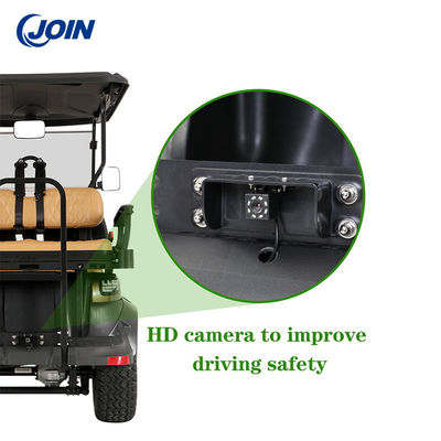 กล้องสำรองรถกอล์ฟสากลกระจกมองหลังสีดำ OEM / ODM