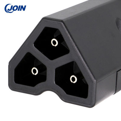0.2KG อุปกรณ์เสริมรถกอล์ฟ Receptacle 48V 3 Pin Charger Plug Triangle Handle