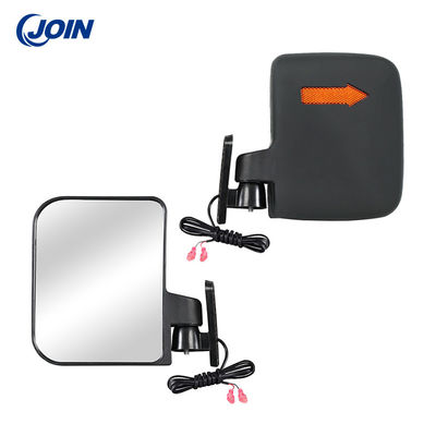กระจกมองข้างแบบหมุนได้ Universal รถกอล์ฟ LED กระจกมองหลัง ODM