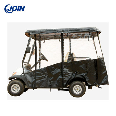 4 ผู้โดยสารรถกอล์ฟ Enclosures PVC กันน้ำ Rain Cover Golf ODM