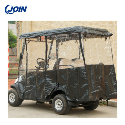 4 ผู้โดยสารรถกอล์ฟ Enclosures PVC กันน้ำ Rain Cover Golf ODM