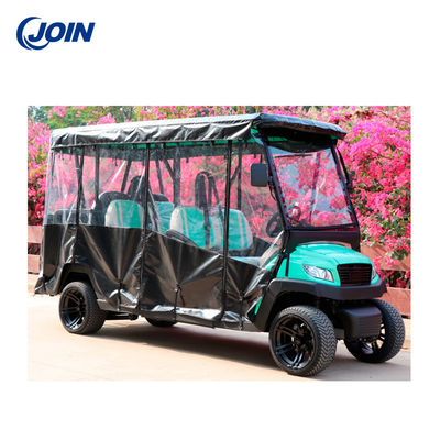 6 สิ่งที่แนบมากับรถกอล์ฟสำหรับผู้โดยสาร Rain Cover ขับรถกอล์ฟ Buggy