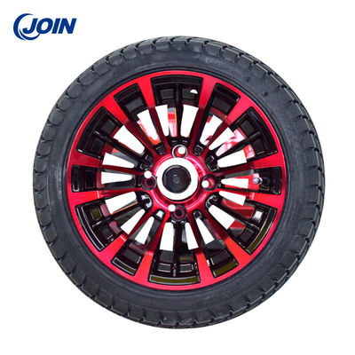 ล้อรถกอล์ฟสีดำ 12 นิ้ว 215 / 35-12 ยางรถกอล์ฟไฟฟ้า