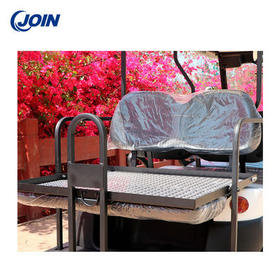 รถกอล์ฟหนัง Flip Seat สีดำ Golf Buggy Seats OEM