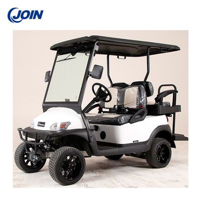 รถกอล์ฟ Buggies Electric Custom Seat Bicolor สีดำและสีน้ำเงิน
