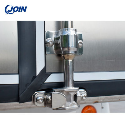 ODM Club Car รถกอล์ฟ กล่องสินค้า Trapezium Stainless Steel